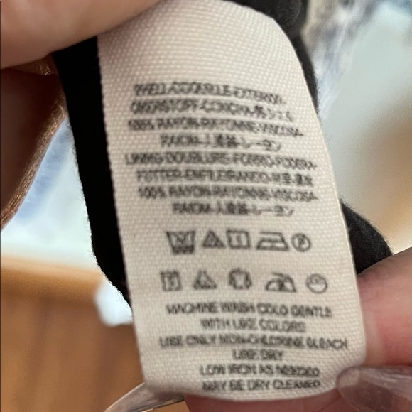 Free People Heart of Gold Dress L Black & white tunic dress bell sleeved Lined - Picture 10 of 12